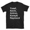 Central Park Five Shirt Yusef Kevin Antron Korey And Raymond Tee Shirt