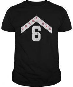 Champions 6 Canada's Team Basketball NBA Champions 2019 T-Shirt