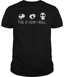 Cute Panda Shirt Little Funny Bear This Is How I Roll Tee Shirt