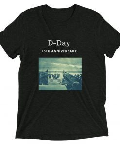 D-Day 75th Anniversary WW2 Commemoration Short sleeve t-shirt