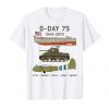 D-Day Normandy Landings WW2 Anniversary T Shirt Gift