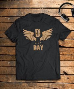 D Day Short-Sleeve T-Shirt For Any Unisex