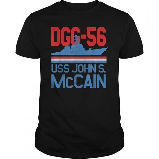 DDG-56 USS John S. McCain T-Shirt