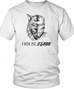 DIREWOLF IRON MAN MASH UP - GAME OF THRONES TONY STARK AVENGERS HOUSE STARK JON SNOW HODOR LANNISTER TARGARYEN T SHIRT