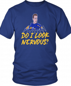DO I LOOK NERVOUS SHIRT JORDAN BINNINGTON - ST. LOUIS BLUES