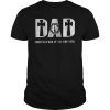 Dad Christian Man of God My Hero Jesus Shirt Father's Day Gifts