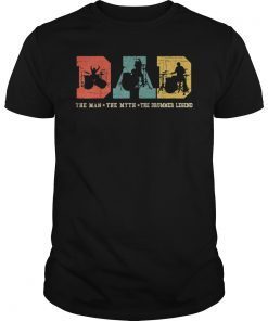 Dad The Man The Myth The Drummer Legend Vintage T-Shirt