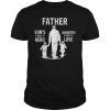 Detroit Lions Dad A Sons First Hero A Daughters Fist Love Gift T Shirt Design