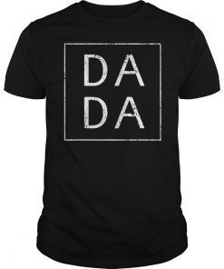 Distressed Dada Father's Day T-Shirt