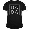 Distressed Dada T Shirt Funny Retro Father's Day Tee