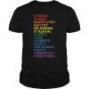 Distressed Science Is Real Black Lives Matter Pride T Shirt