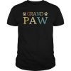 Dog Grand Paw Puppy Lovers Vintage Funny Tee T-Shirt