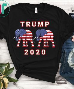 Donald Trump 2020 T-Shirt American President Flag Shirt 2020