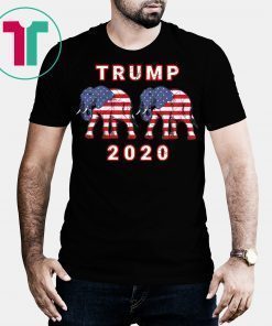 Donald Trump 2020 T-Shirt American President Flag Shirt 2020