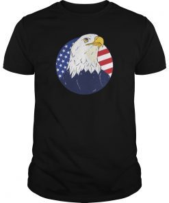 Eagle Mullet 4th of July American Flag Merica USA T-Shirt