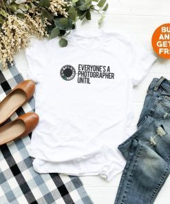Everyone's a photographer until manual mode shirt photography tshirt photographer gifts camera shirt photography gifts funny birthday