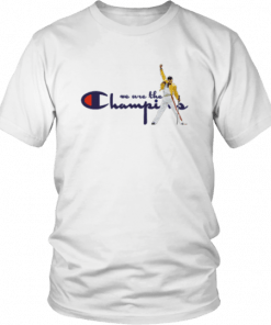 FREDDIE MERCURY - WE ARE THE CHAMPIONS SHIRT