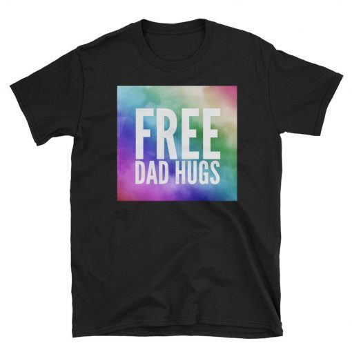 FREE DAD HUGS lgbtq rainbow pride