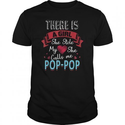 Father's Day Gifts T-Shirt for Pop-pop from Daughter New Dad