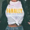 Finally Shirt, Saint Louis STL Hockey, St Louis Blues Hockey, Stanley cup champions 2019, Gloria Meet Stanley Shirt