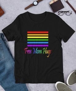 Free Mom Hugs LGBT Short Sleeve Unisex T-Shirt