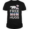 Free Mom Hugs - Women LGBT Pride Mama Bear T-Shirt