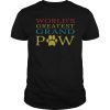 Funny Dog Shirt Grand Paw- World's Greatest Grand Paw Shirt