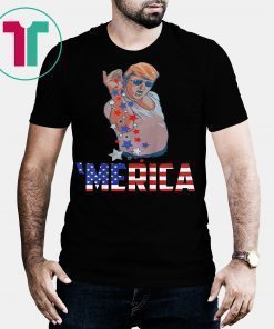 Funny Trump Bae Shirt - 4th July Trump Salt Bae Freedom T-Shirt
