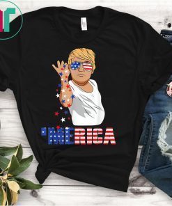 Funny Trump Salt Merica Freedom 4th of July T-Shirt Gift