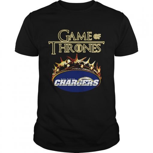 Game of Thrones Los Angeles Chargers mashup shirtGame of Thrones Los Angeles Chargers mashup shirt