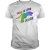 Gay Pride Dinosaur T-rex Love is Love Dino Rainbow Flag LGBT T-Shirts