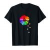 Gay Pride Love is Love LGBT Sunflower Hippie Shirt