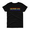 Gay Pride Shirt, Women Men, Human Shirt Gift, LGBT T-shirt, LBGTQ Tshirt, Gay Pride Festival Graphic Tee, Sexuality Tops, Rainbow Clothing