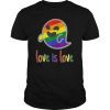 Gaysper Love is Love LGBT T Shirts