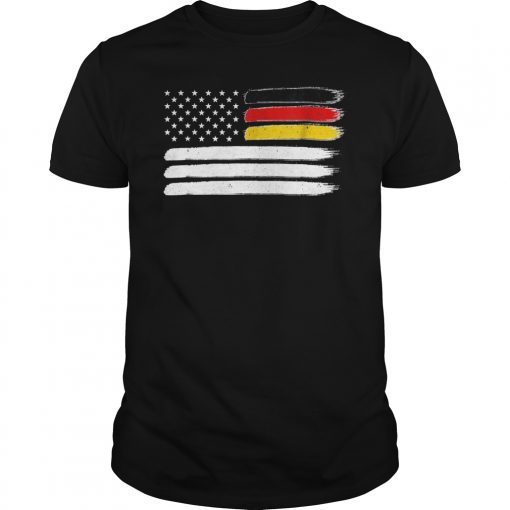 German American Flag T-Shirt Germany USA Shirt