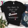 Go Get It out of the Ocean LA Dodgers Max Muncy Blue T-Shirt