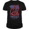 God Bless America Fourth of July Celebration Christian Gift T-Shirt