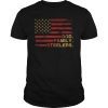 God Family Steelers Pro Us Flag Shirt Father's Day Dad Gift T-Shirt