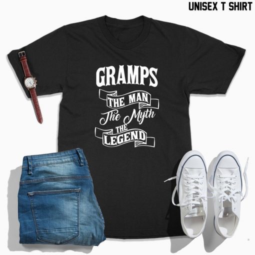 Gramps the man the myth the legend, gramps shirt, gramps gifts, Christmas gift for gramps