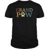 Grand Paw Like Regular Grandpa But Cooler Vintage Dogs T-Shirt