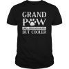 Grand Paw Shirt Like Regular Grandpa But Cooler Dog Lovers