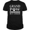 Grand Paw Tee Shirt Like Regular Grandpa But Cooler Dog Lovers