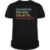 GrandPaw the man the myth the bad influence Vintage Tshirt