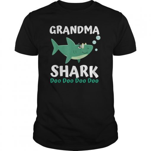 Grandma Shark Doo Doo Shirt Matching Family Shark Shirts Set