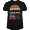 Grandpaw man my legend T-shirt Vintage for mens grandpa dad