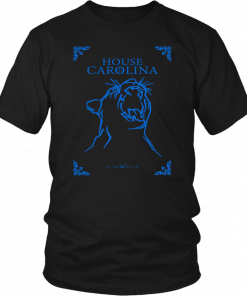 HOUSE CAROLINA SHIRT CAROLINA PANTHERS - GAME OF THRONES