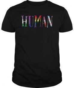 Human flag LGBT gay pride month transgender T-Shirt