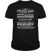 I Am A Proud Dad Of A Freaking Awesome Daughter T-Shirt