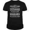 I Am A Proud Dad Of A Freaking Awesome Daughter t-shirt T-Shirt