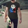 Jack skellington american flag independence day shirt and unisex men Women’s